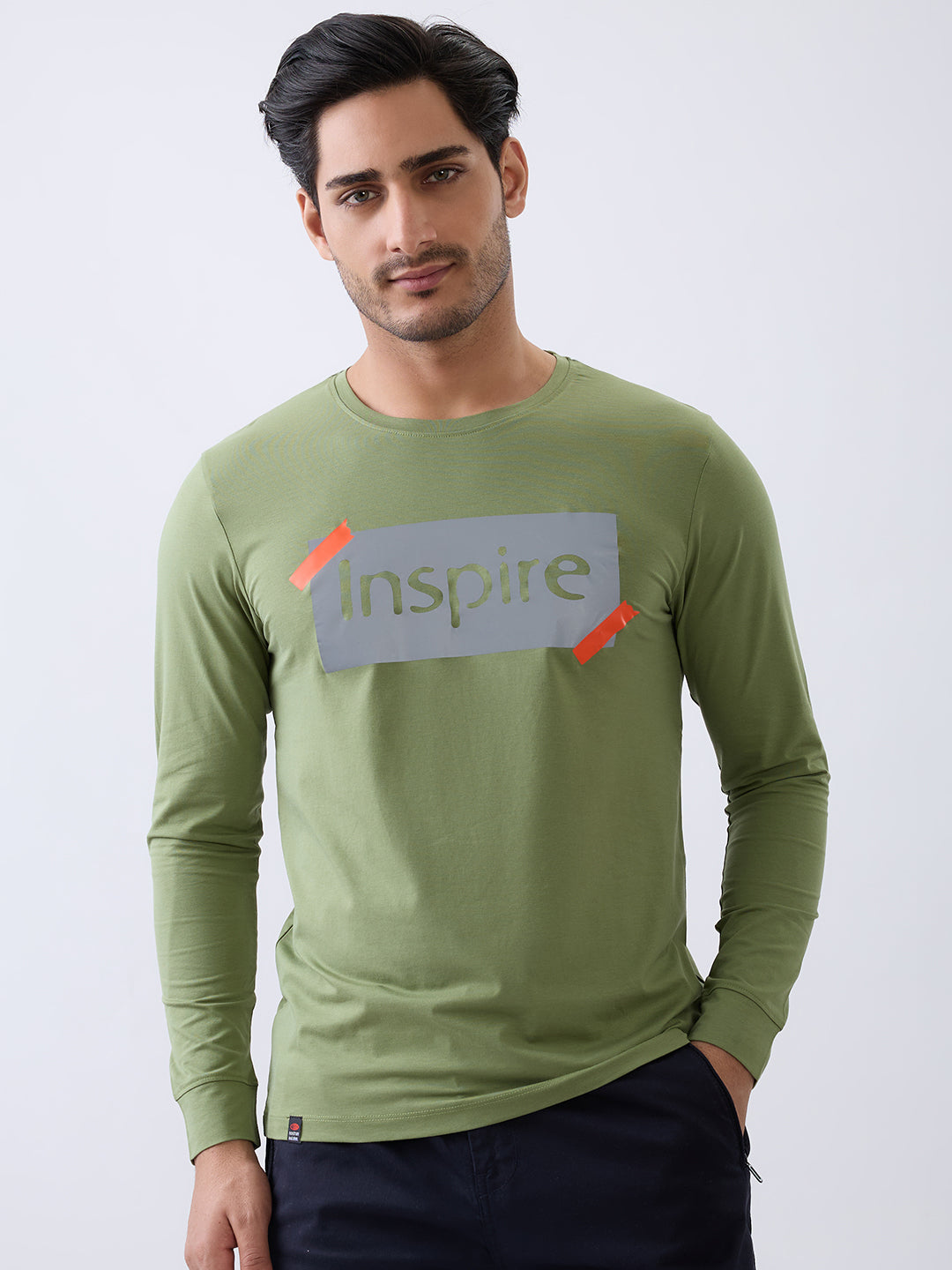 Inspire Graphic Fitted Sweatshirt
