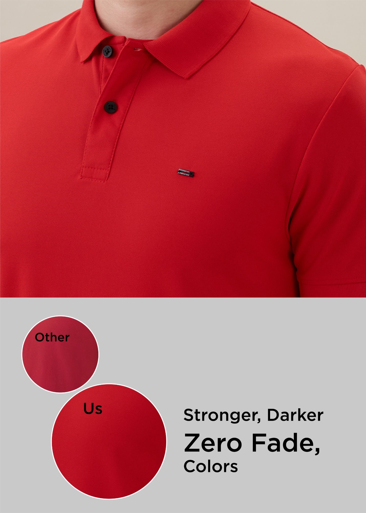 Cherry Half Sleeve T-shirt: Red