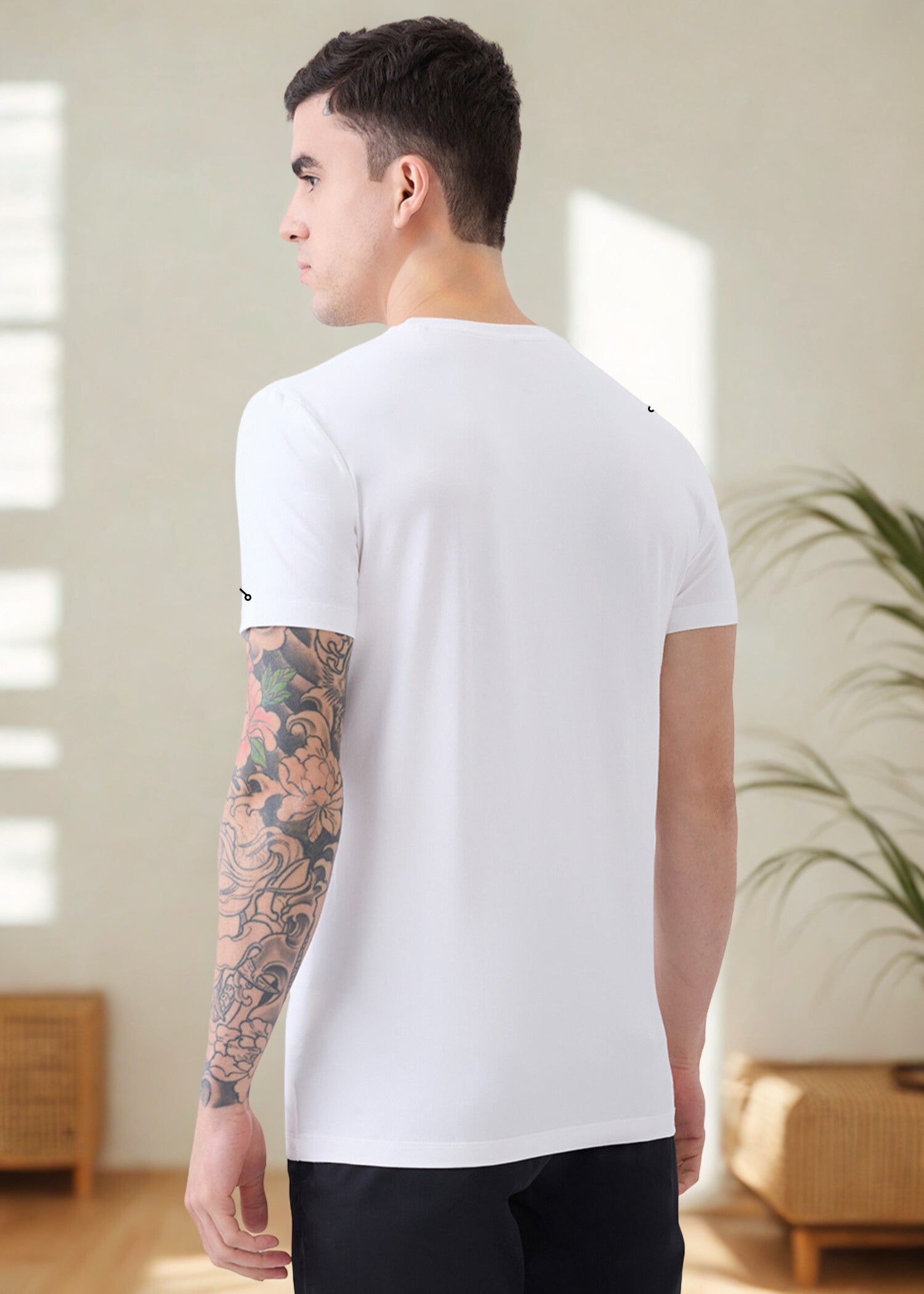 Arch Solid Half Sleeve T-Shirt