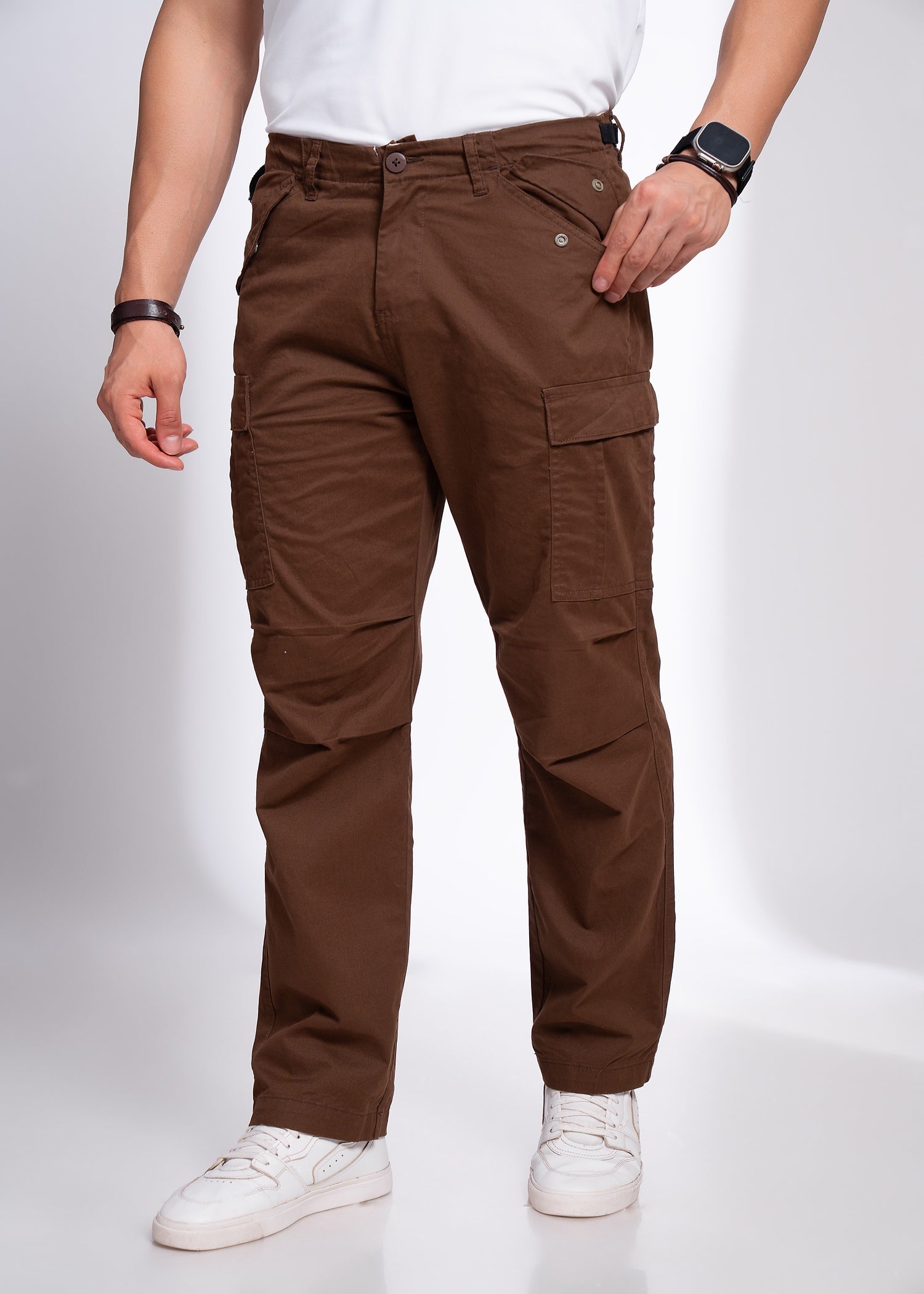 Travel Cargo Pants for Men | Relaxed Fit Utility Trousers