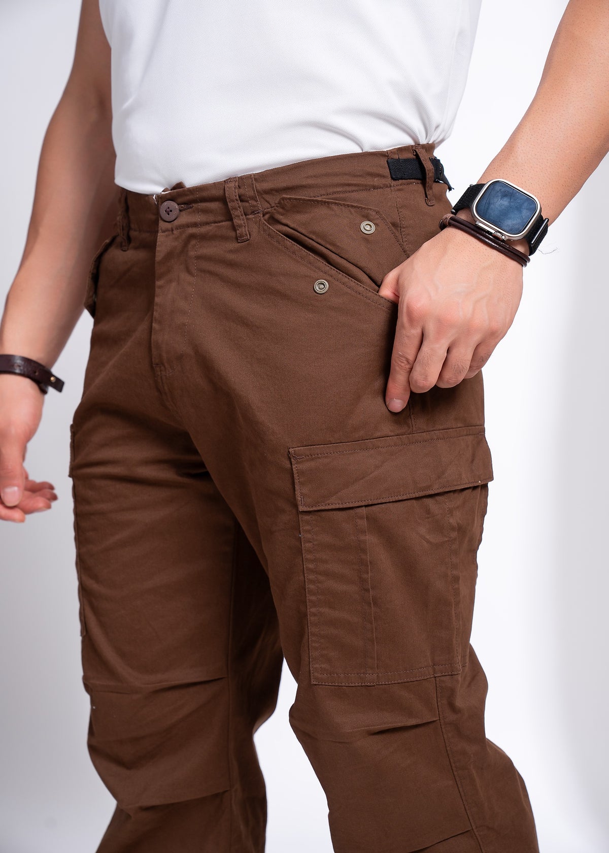 Travel Cargo Pants for Men | Relaxed Fit Utility Trousers