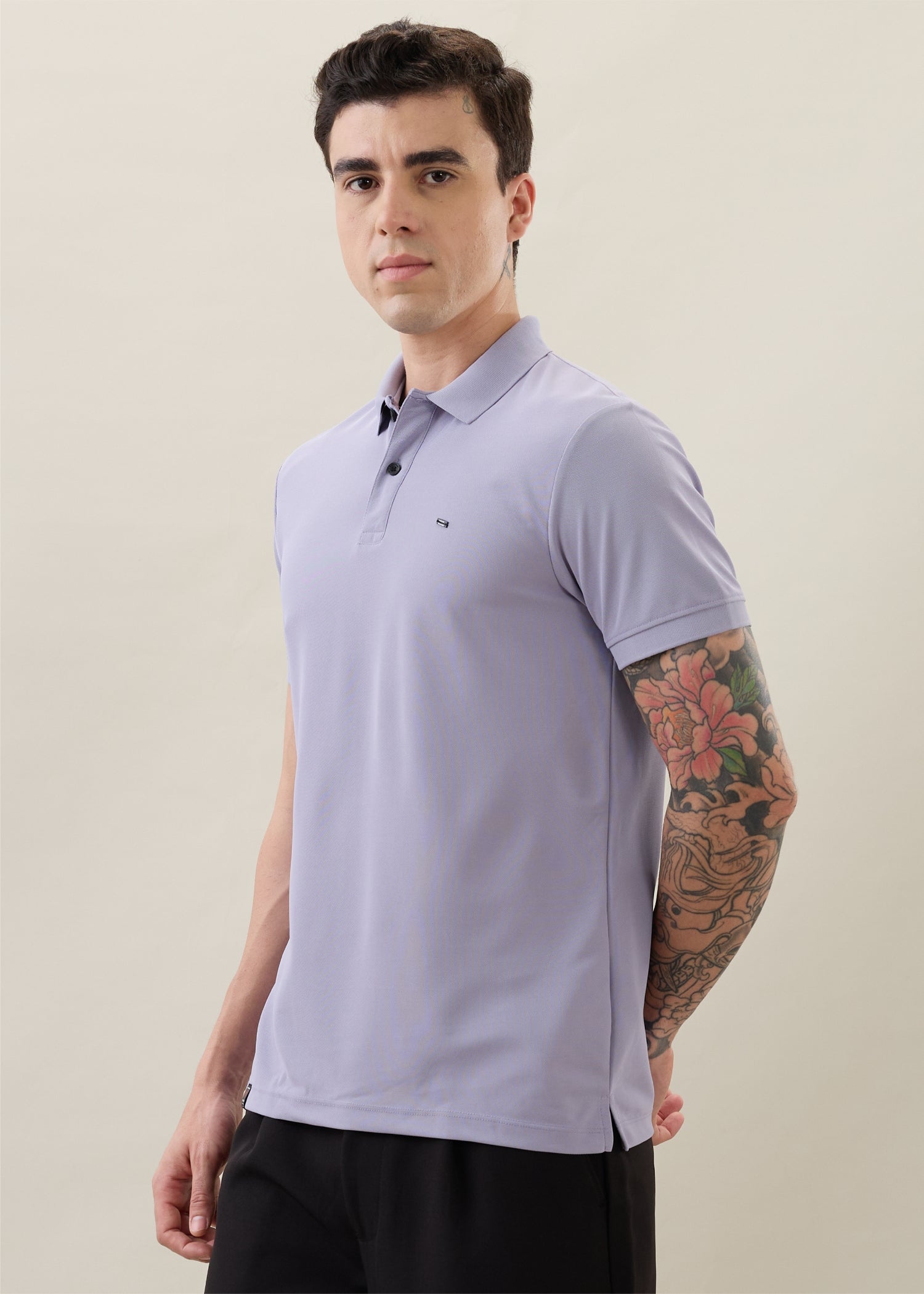 Cherry Half Sleeve Polo T-Shirt | Smart Casual Style