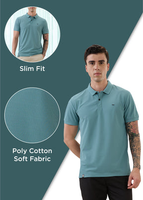 Cherry Half Sleeve Polo T-Shirt | Smart Casual Style