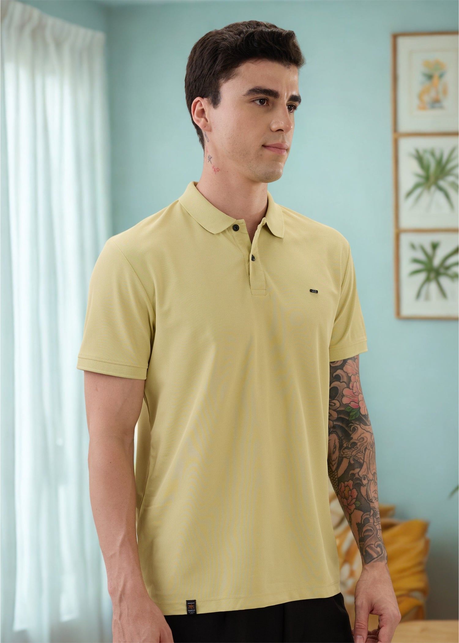 Cherry Half Sleeve Polo T-Shirt | Smart Casual Style