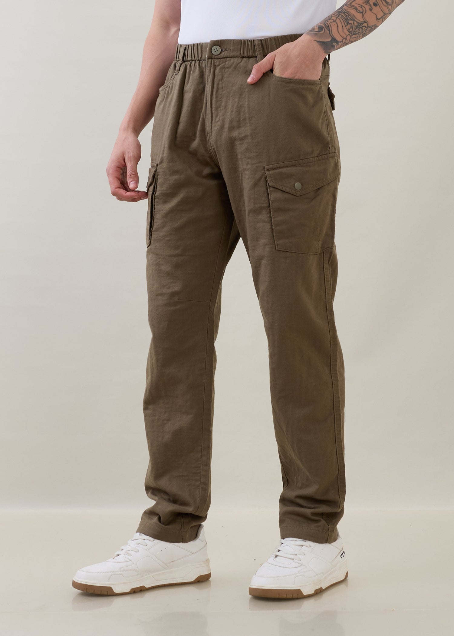 Canopy Cotton Relaxed Cargo: Mouse