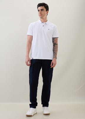 Canopy Cotton Relaxed Cargo: Navy