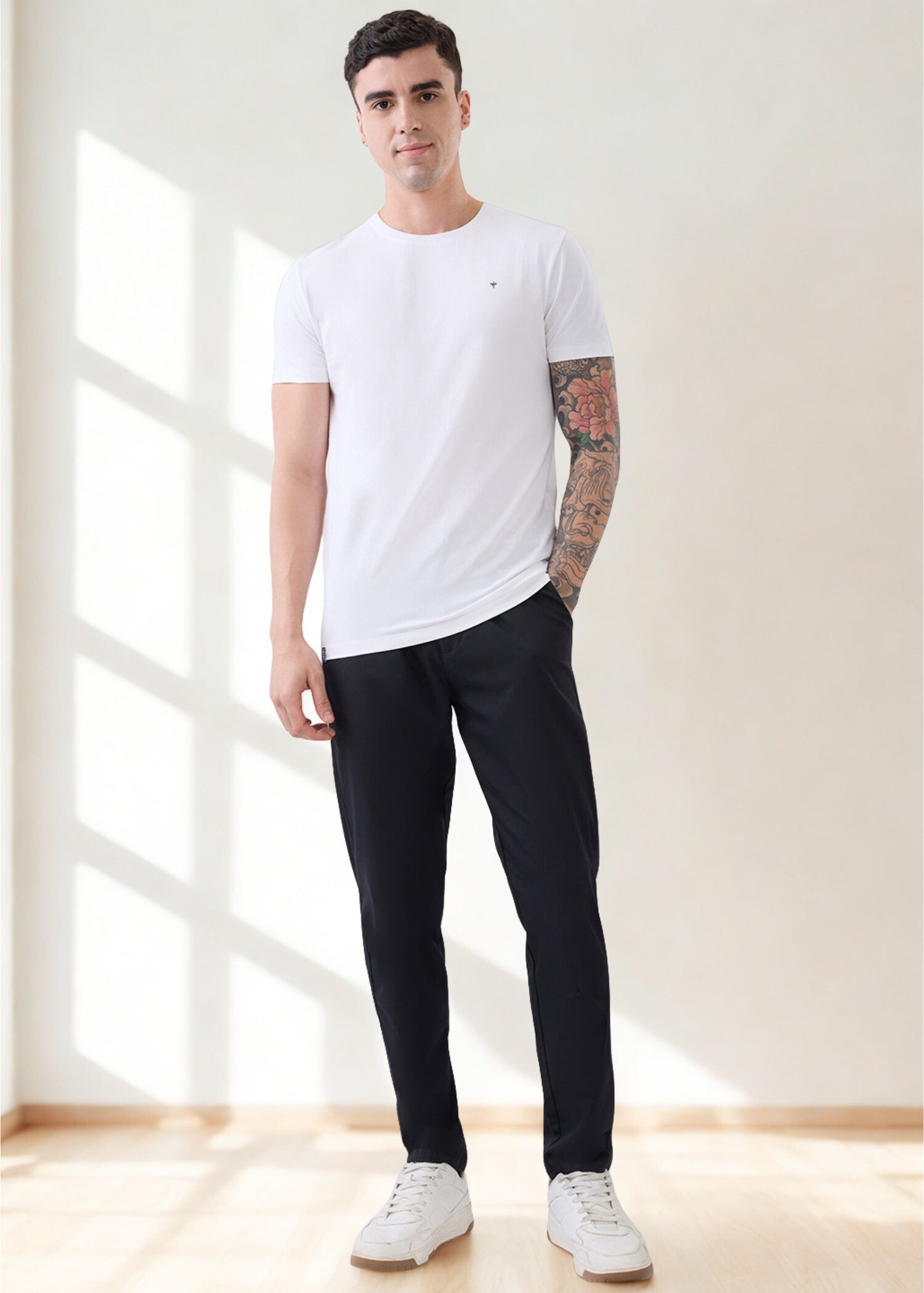 Arch Solid Half Sleeve T-Shirt