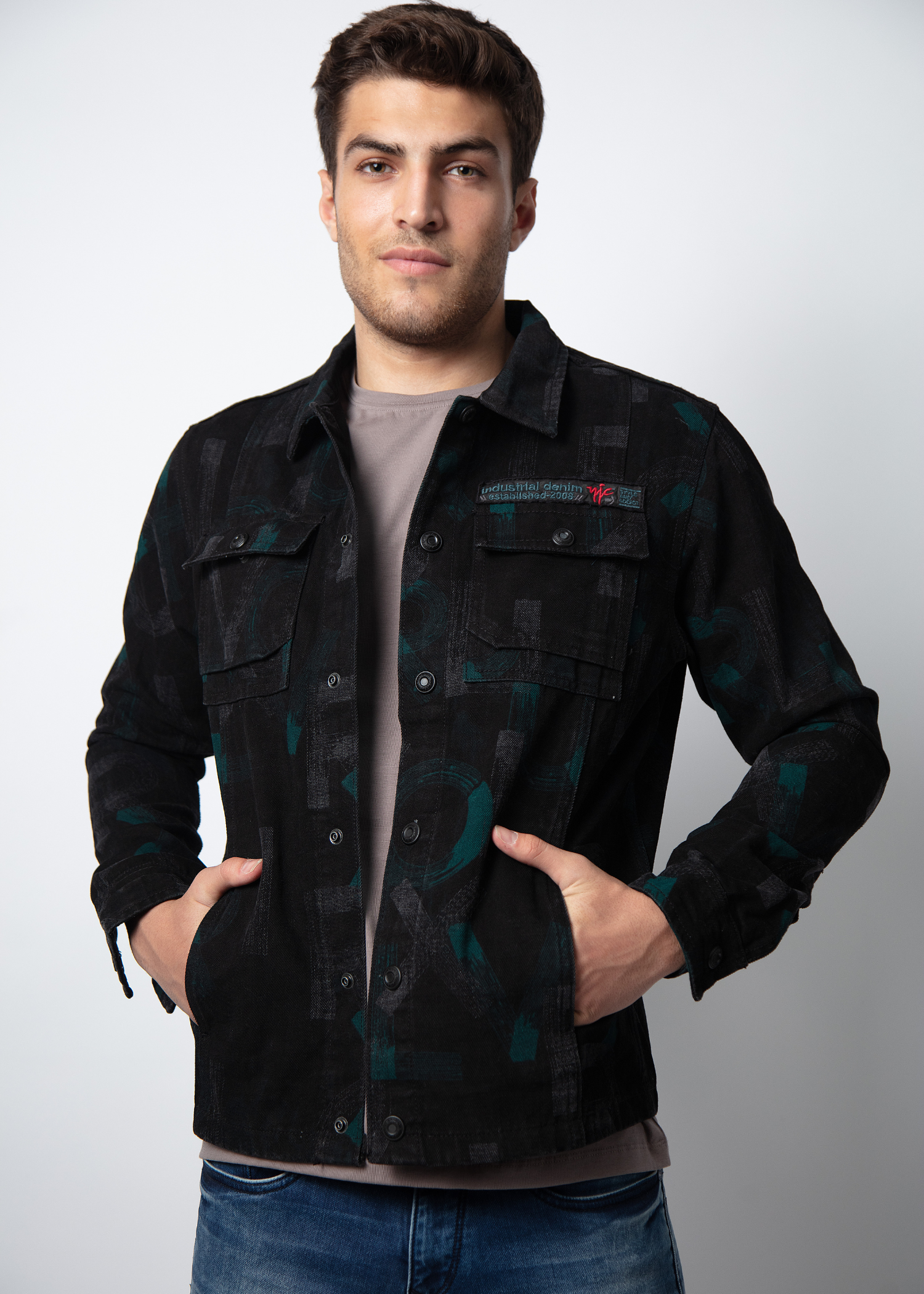 Atomic Denim Jacket For Men Nostrum