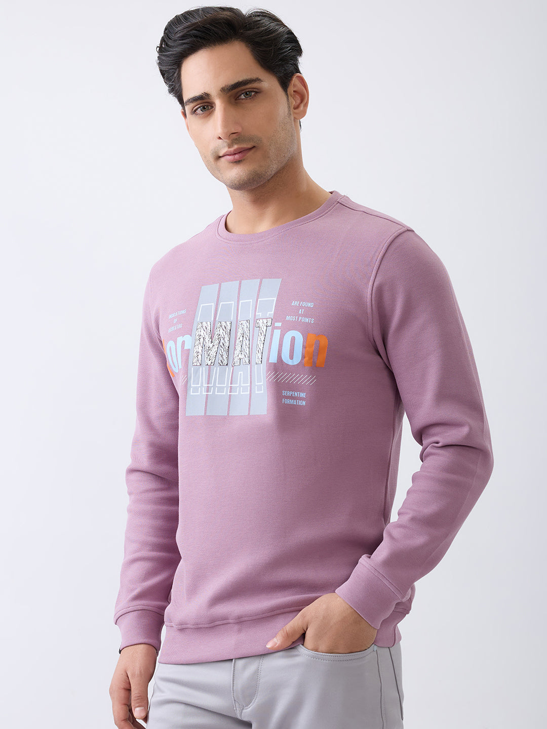 Formation Graphic Fitted T-Shirt: Onion