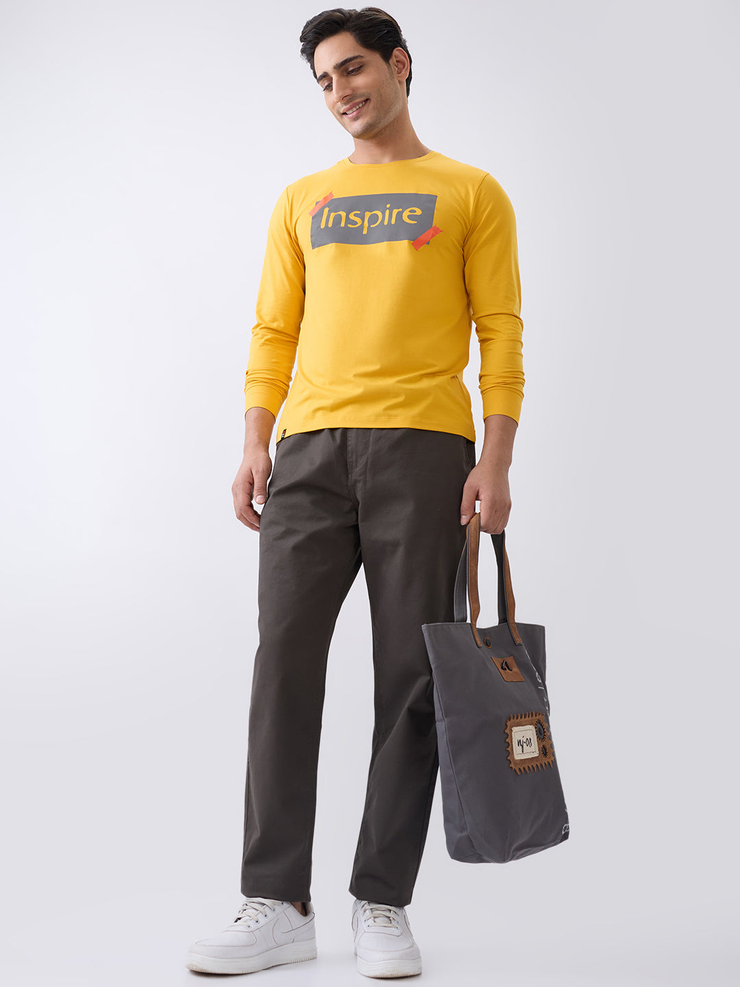 Inspire Graphic Fitted Sweatshirt