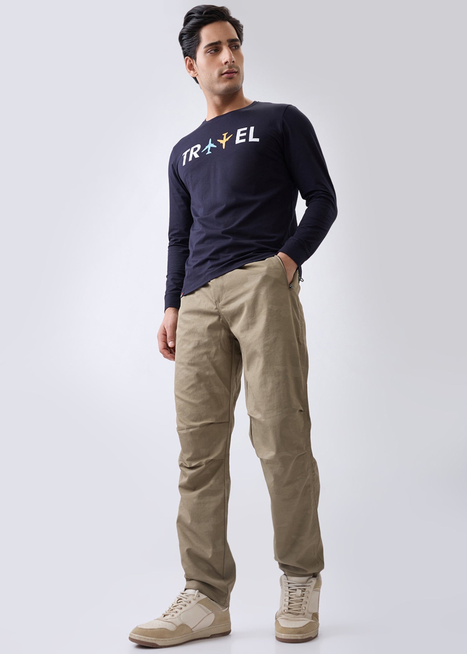Ostrich Camouflage Relaxed Fit Cargo