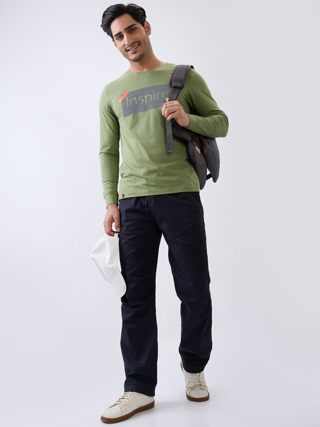 Inspire Graphic Fitted Sweatshirt