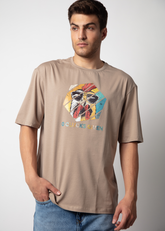Twain Graphic Printed Oversized T-shirt For Men Nostrum