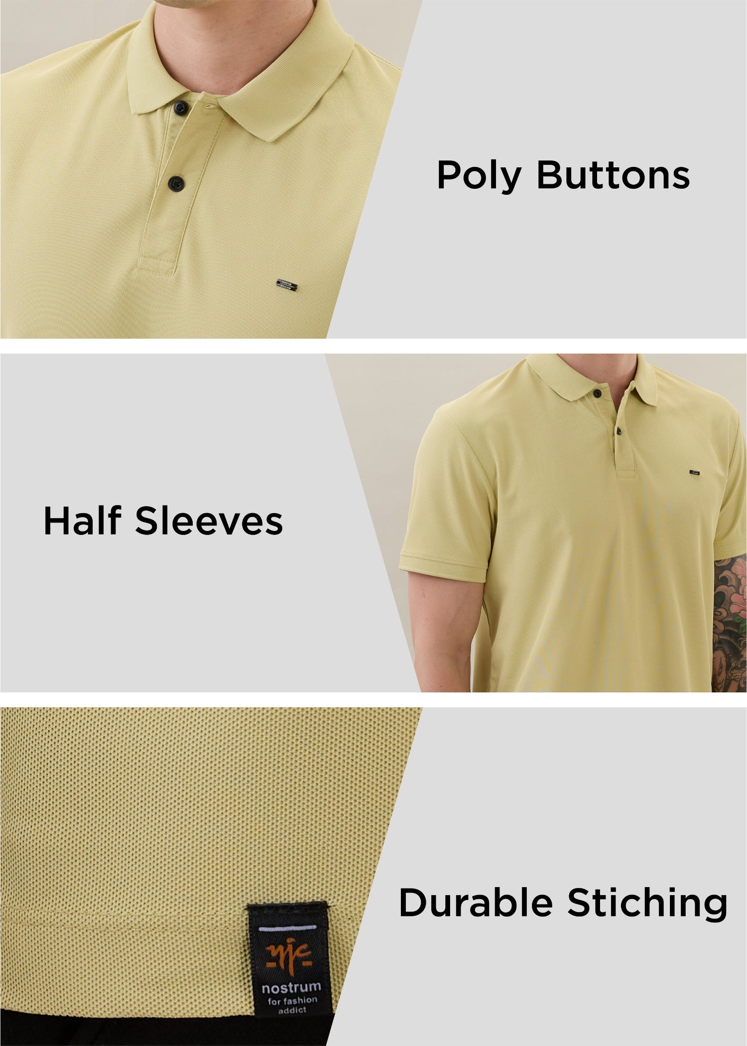 Cherry Half Sleeve Polo: Seakalp
