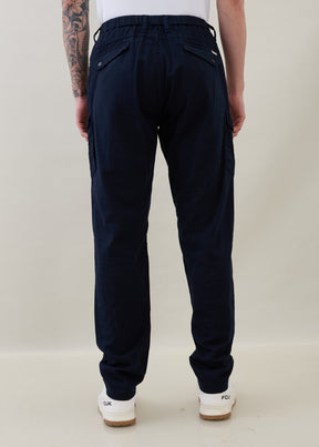 Canopy Cotton Relaxed Cargo: Navy