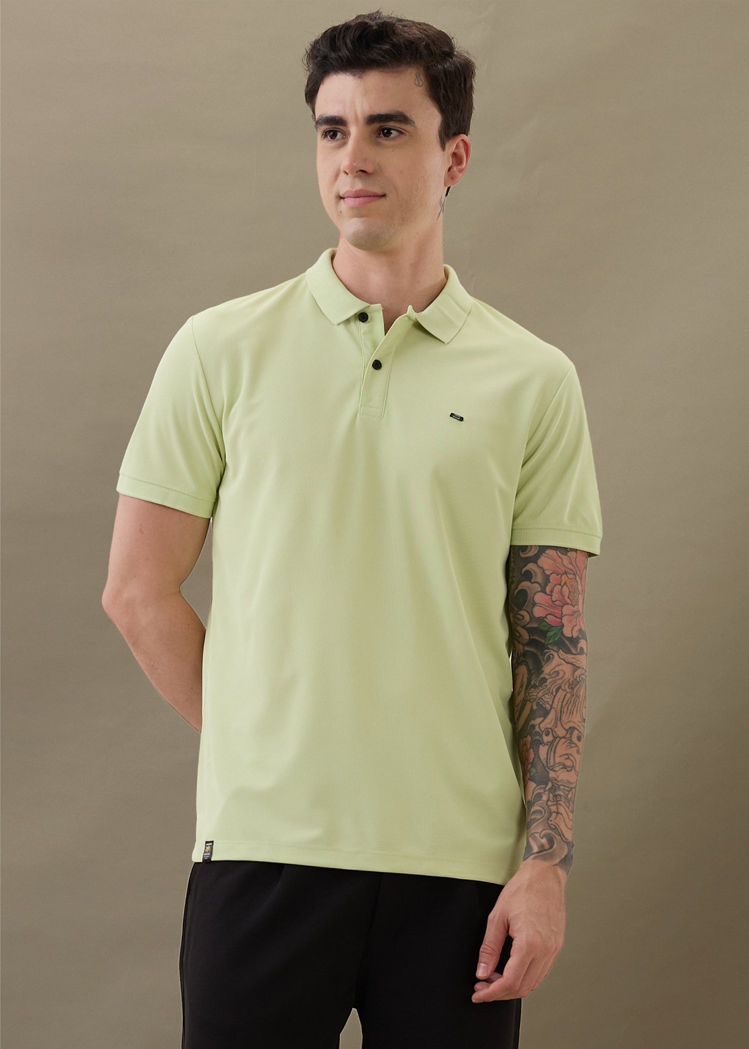 Cherry Half Sleeve T-shirt: Mint
