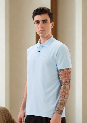 Cherry Half Sleeve Polo T-Shirt | Smart Casual Style