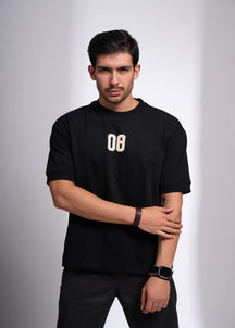 Oversized Number Print T-Shirt for Men | Casual Streetwear Tee