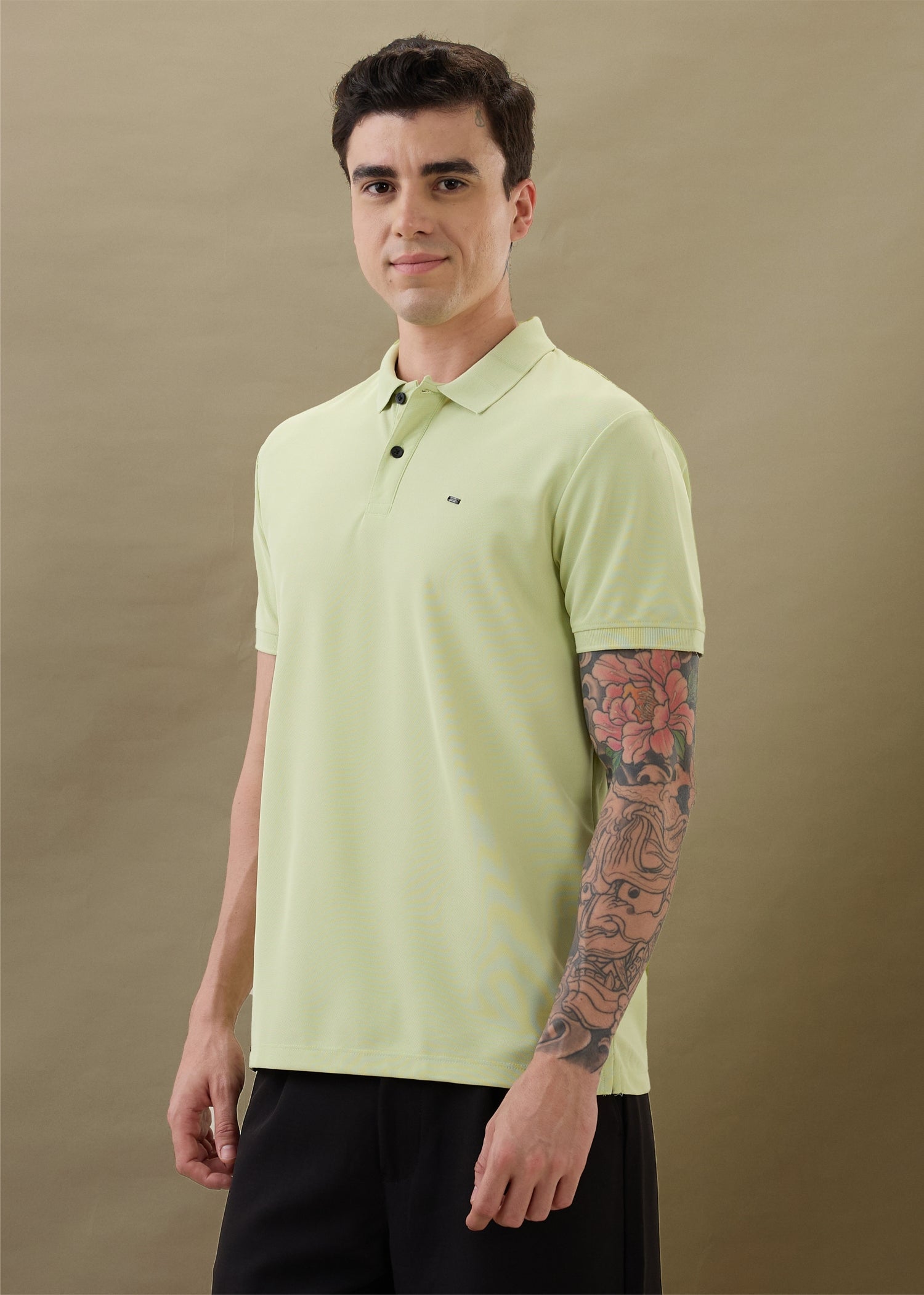 Cherry Half Sleeve T-shirt: Mint