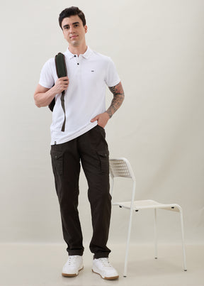 Canopy Cotton Relaxed Cargo: Olive