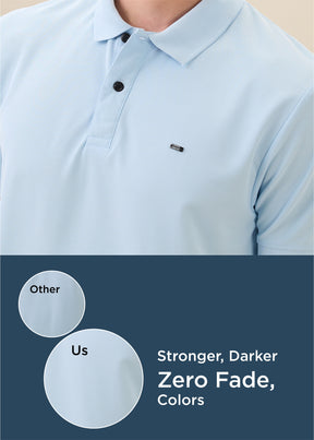 Cherry Half Sleeve Polo T-Shirt | Smart Casual Style