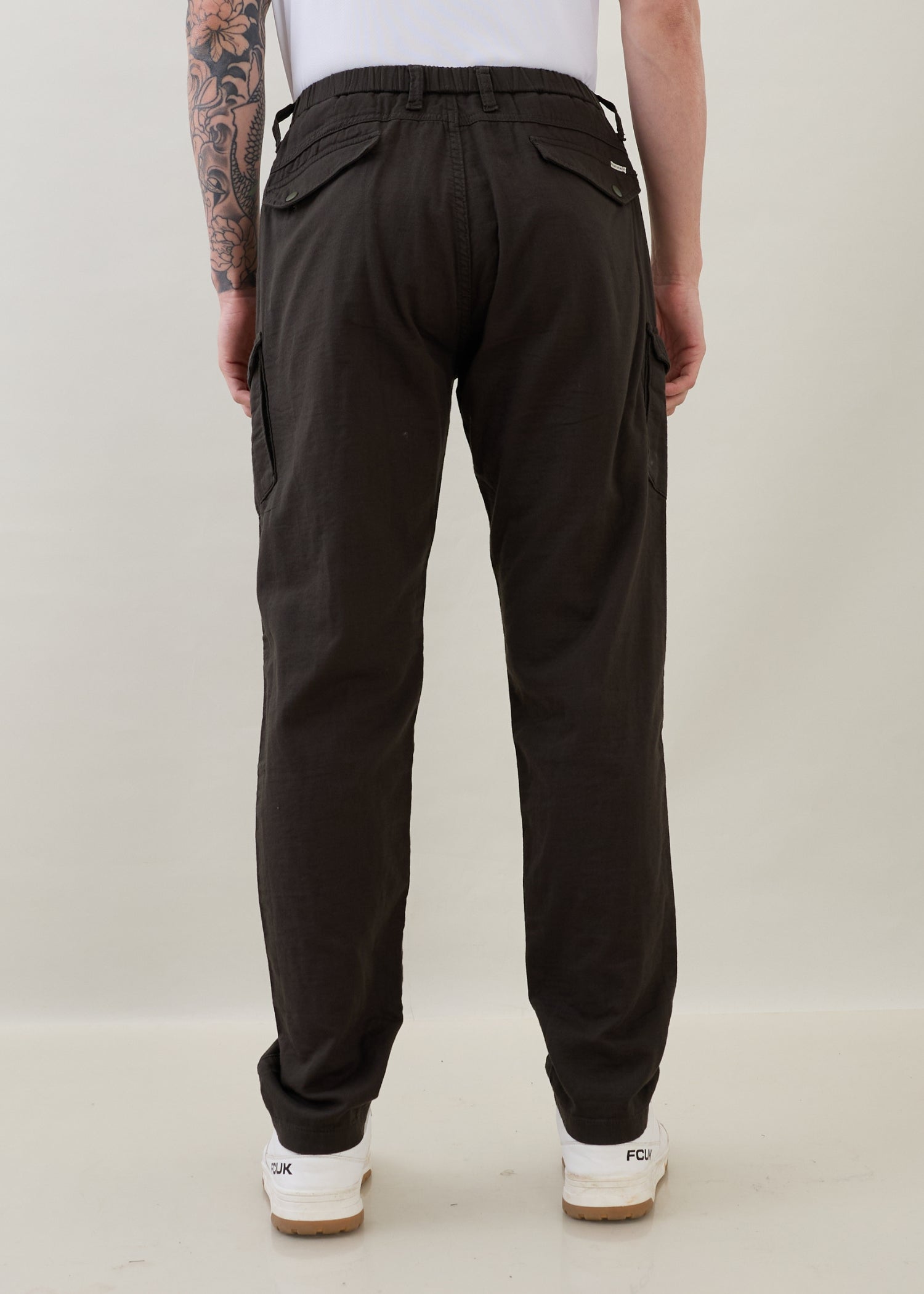 Canopy Cotton Relaxed Cargo: Olive