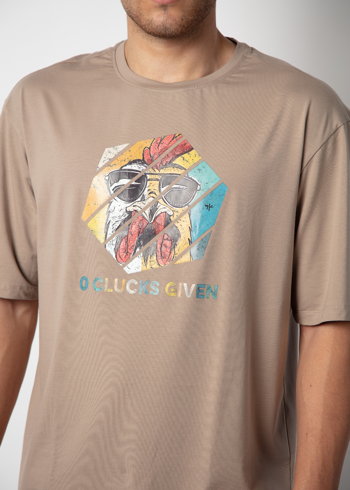Twain Graphic Printed Oversized T-shirt For Men Nostrum