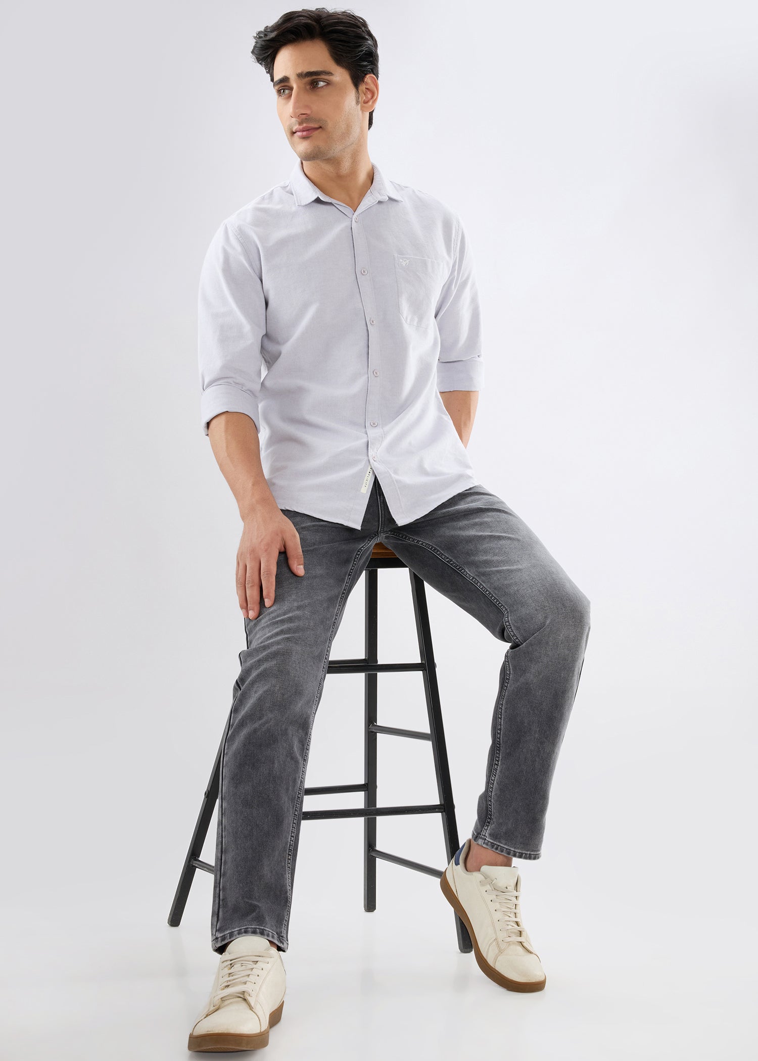 Dolovi F Ankle Fit Denim Jeans - Grey