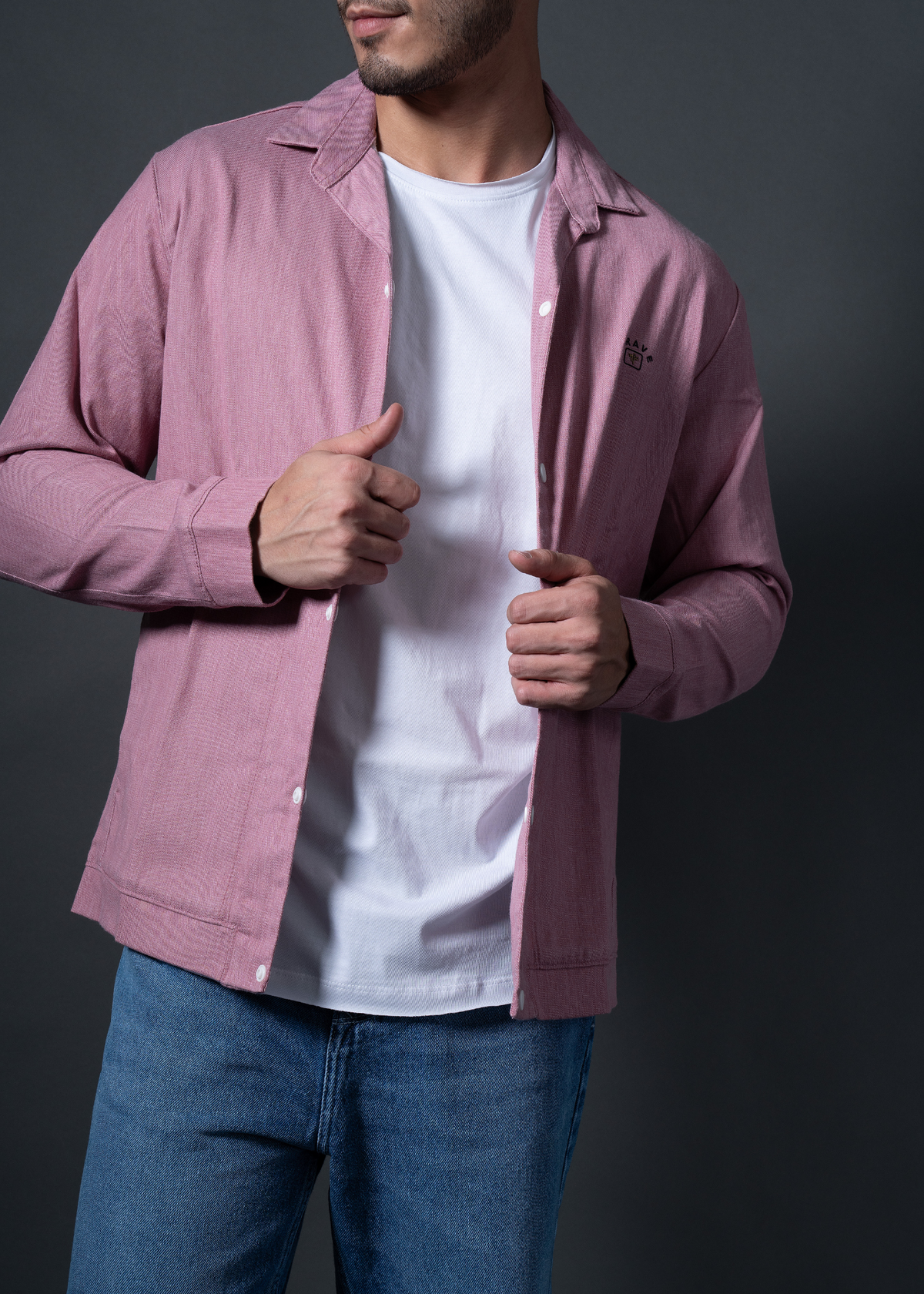 Peaking Cotton Jacket For Men Nostrum