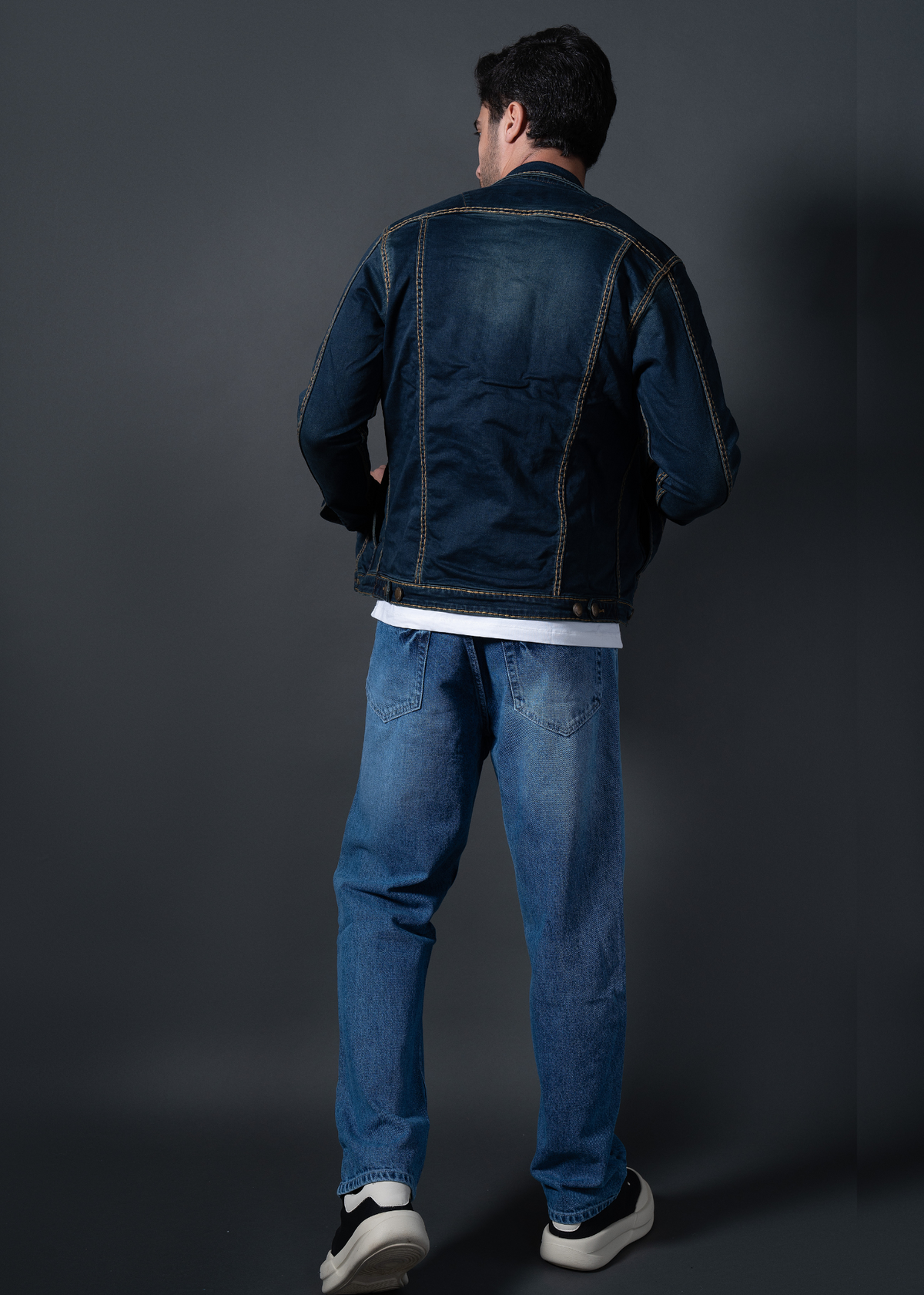 Cliston Denim Jacket For Men Nostrum