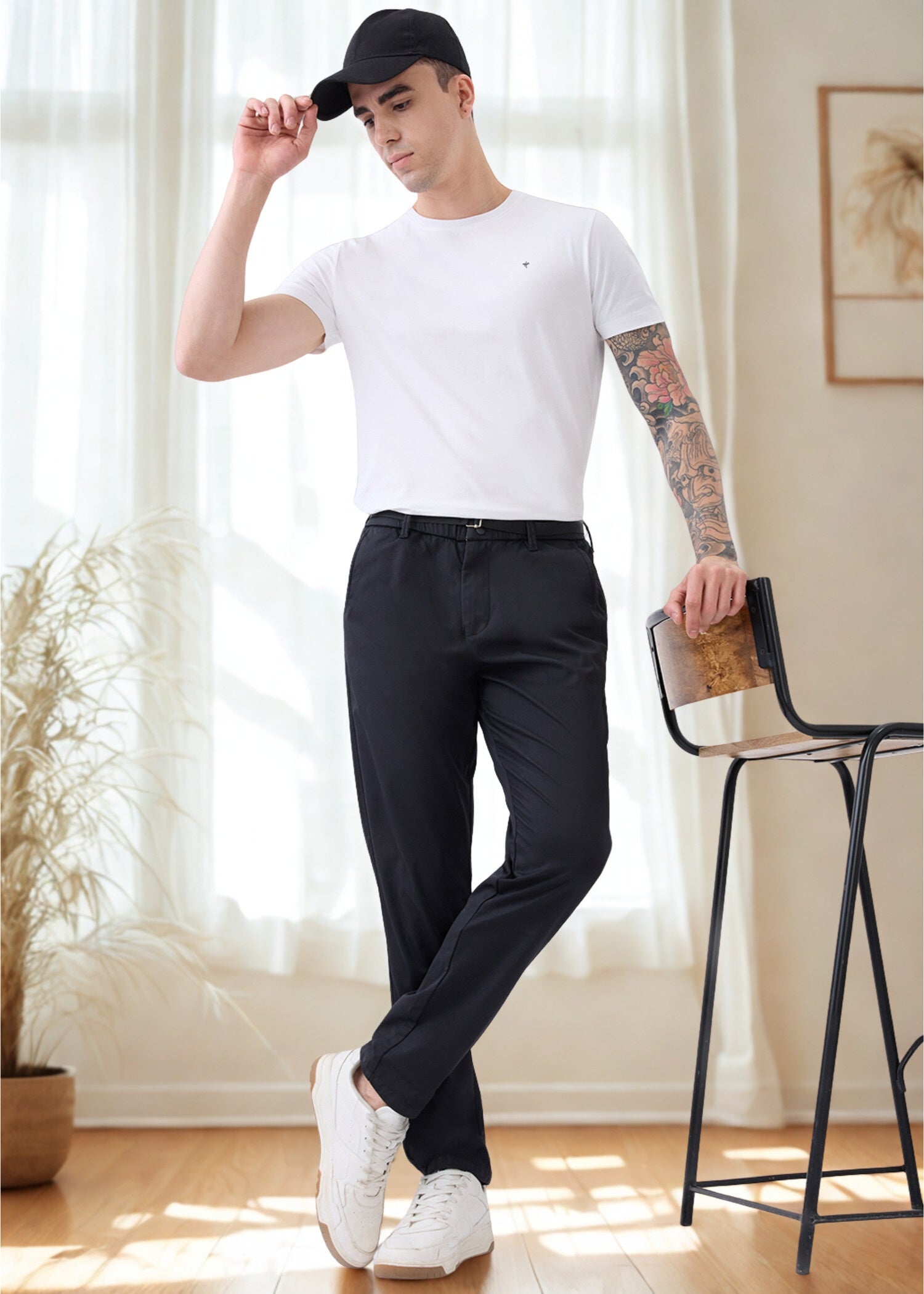 Arch Solid Half Sleeve T-Shirt