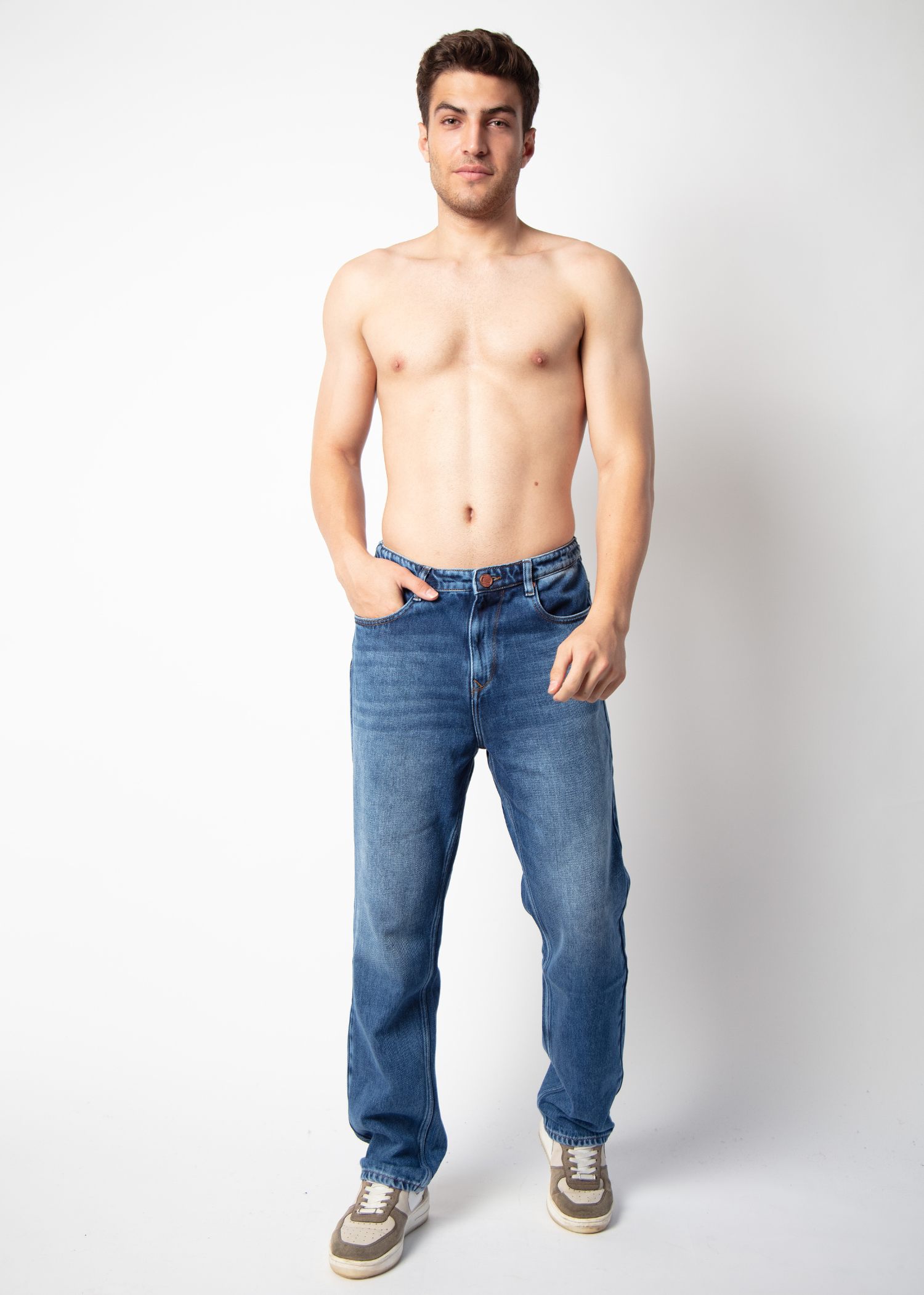Hertford Baggy Denim Jeans For Men Nostrum