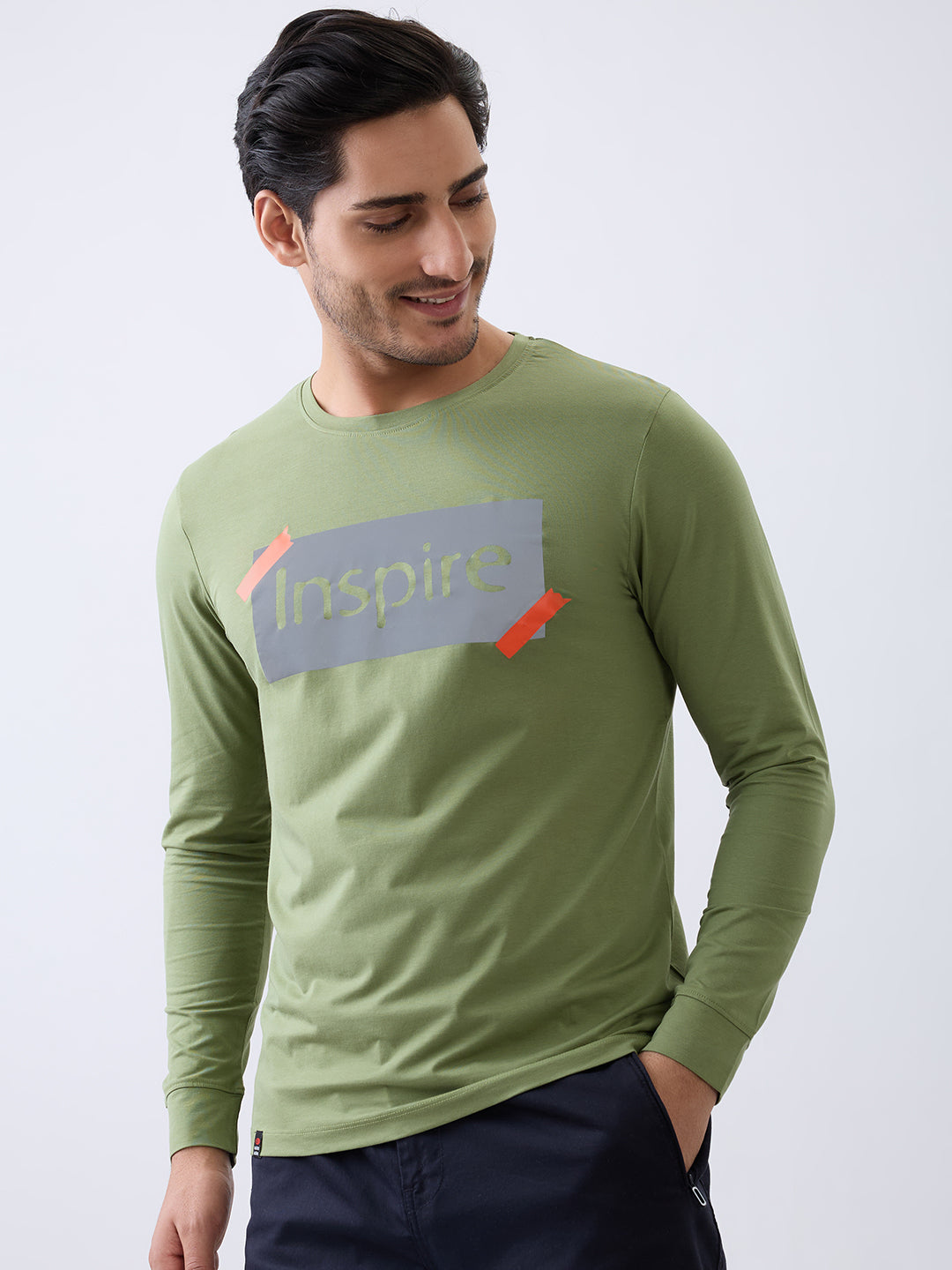 Inspire Graphic Fitted Sweatshirt
