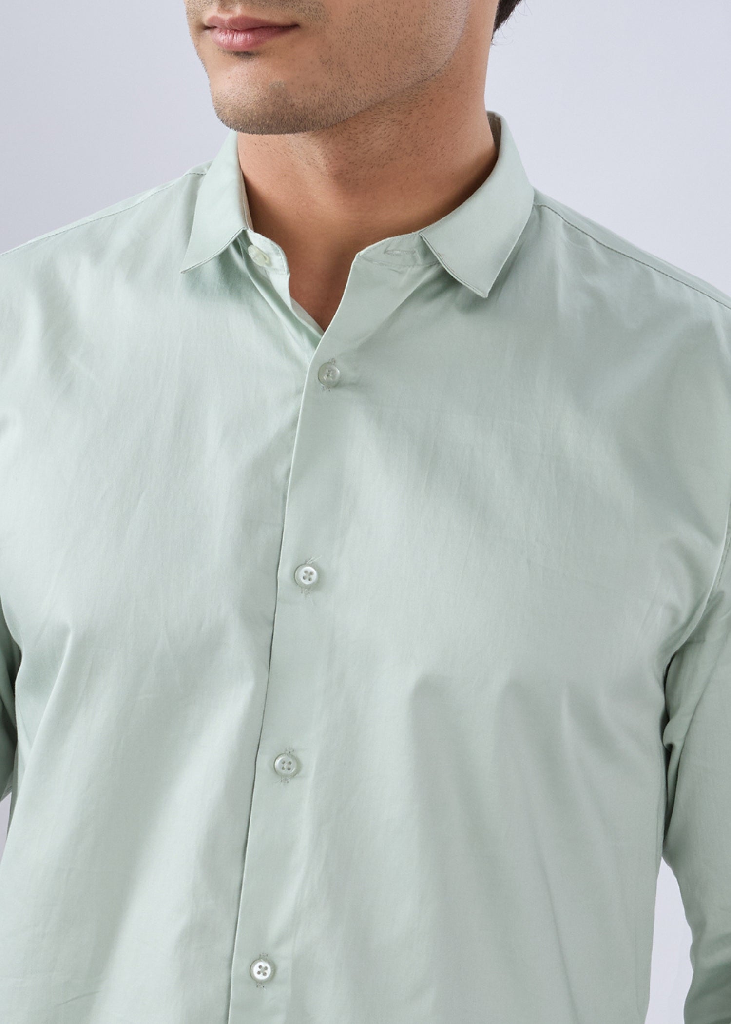 Carlson Solid Full Sleeve Shirt