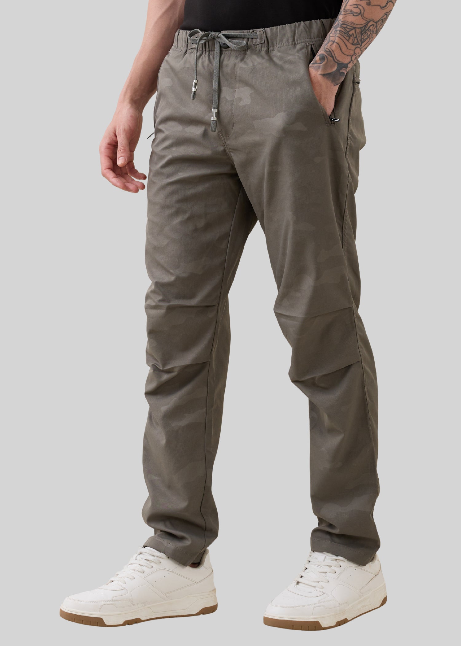 Ostrich Camouflage Relaxed Fit Cargo