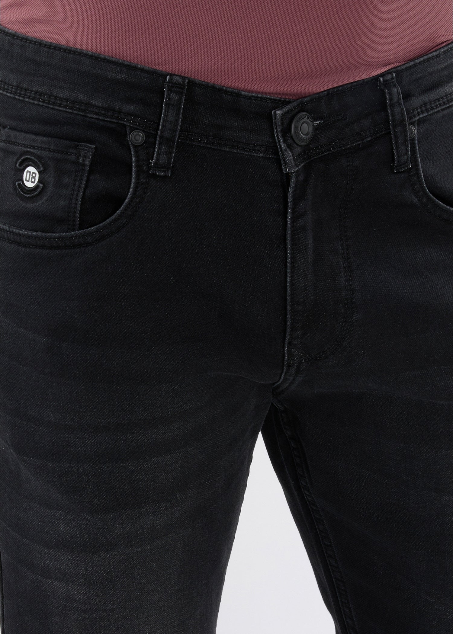 Dolovi G Regular Fit Denim Jeans - Black