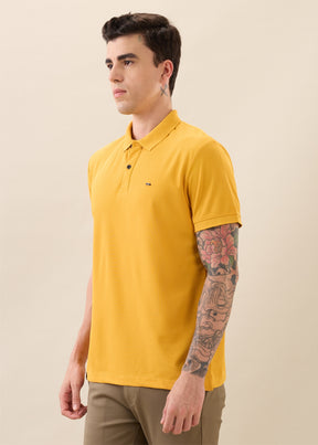 Cherry Half Sleeve Polo T-Shirt | Smart Casual Style