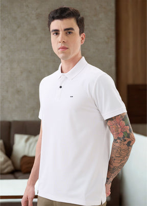 Cherry Half Sleeve Polo T-Shirt | Smart Casual Style