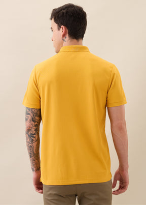 Cherry Half Sleeve Polo T-Shirt | Smart Casual Style