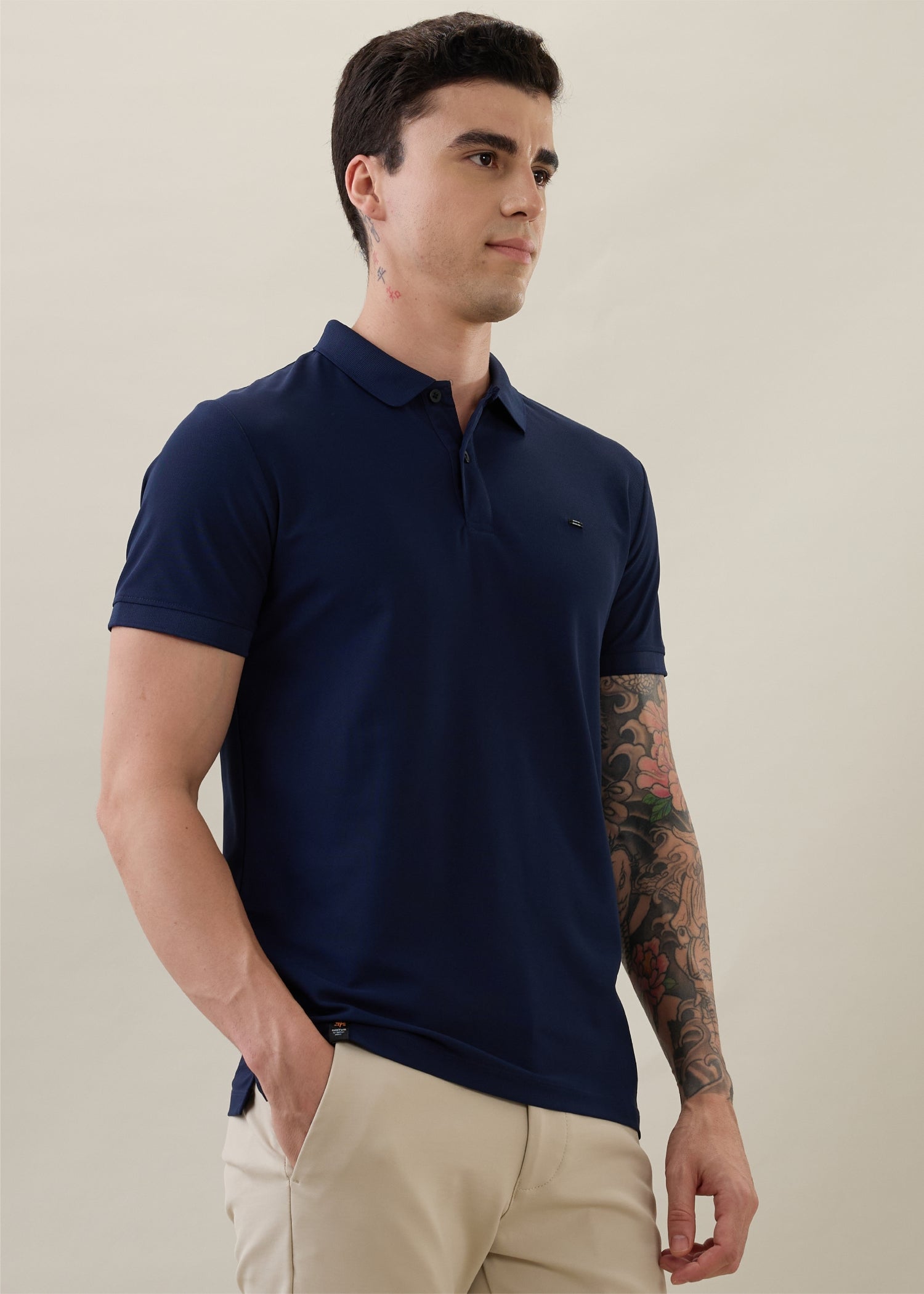 Cherry Half Sleeve Polo T-Shirt | Smart Casual Style