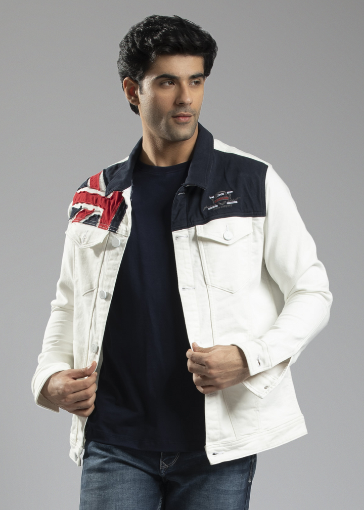Gramont Geometric Pattern Jacket