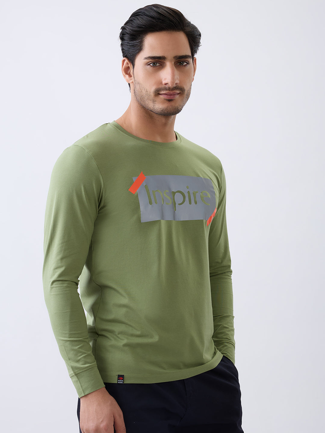 Inspire Graphic Fitted Sweatshirt