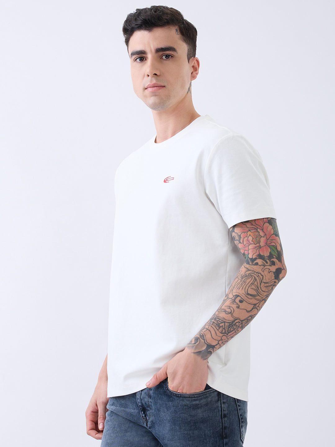Branch Half Sleeve Printed T-Shirt