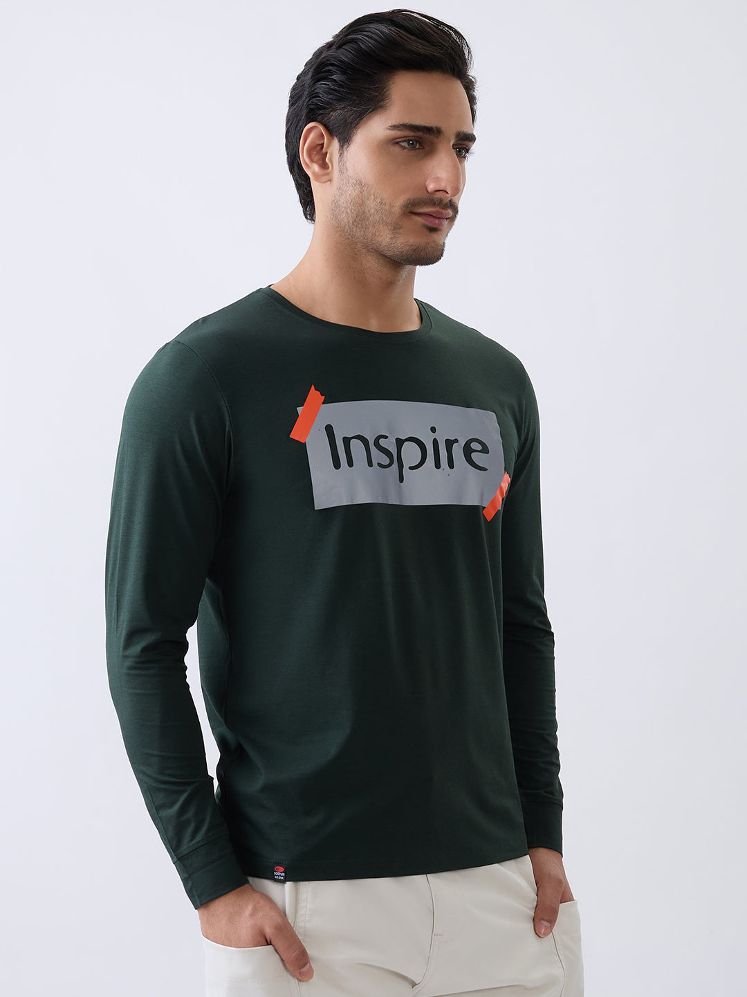Inspire Graphic Fitted Sweatshirt