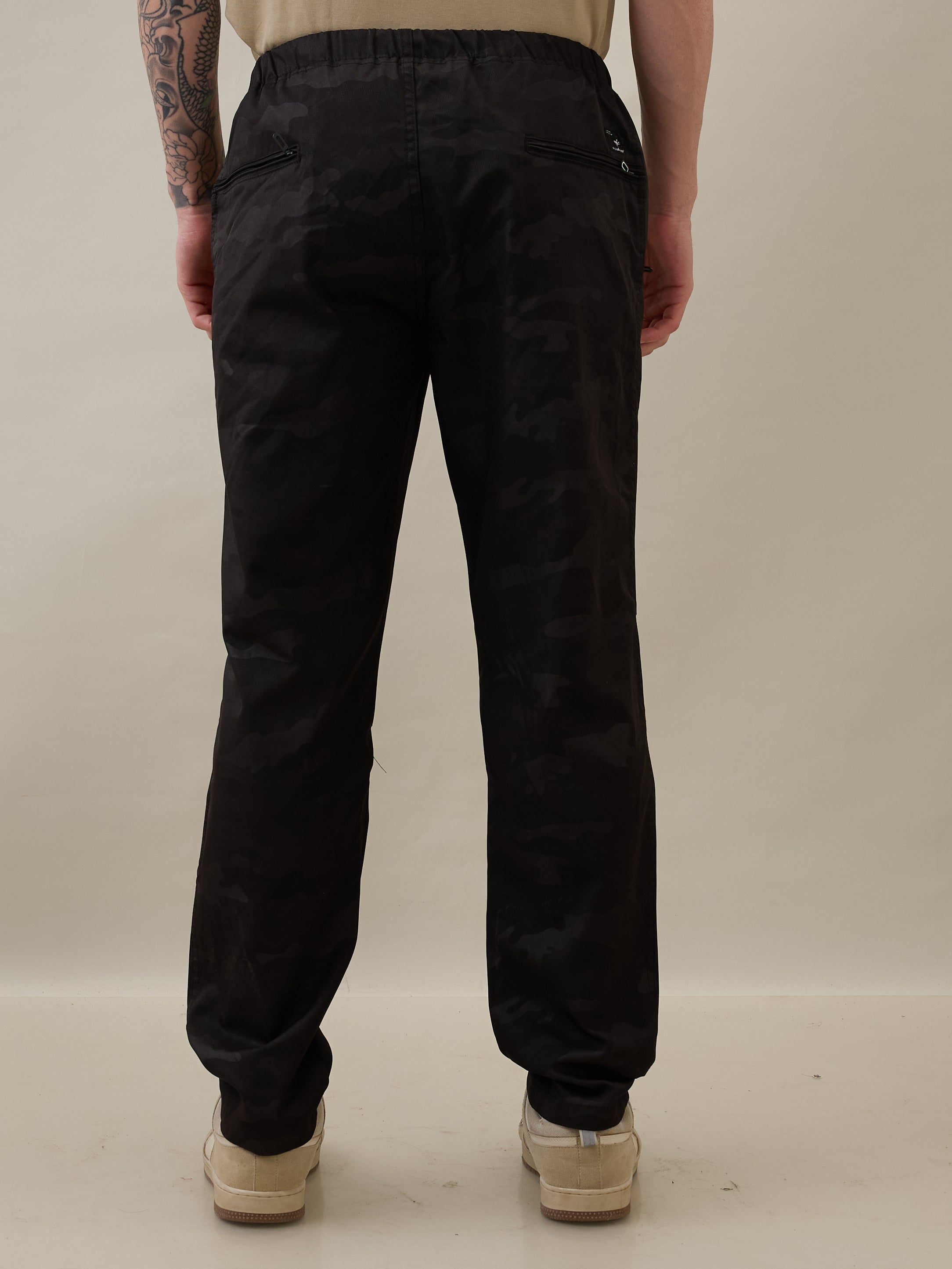 Ostrich Camouflage Relaxed Fit Cargo