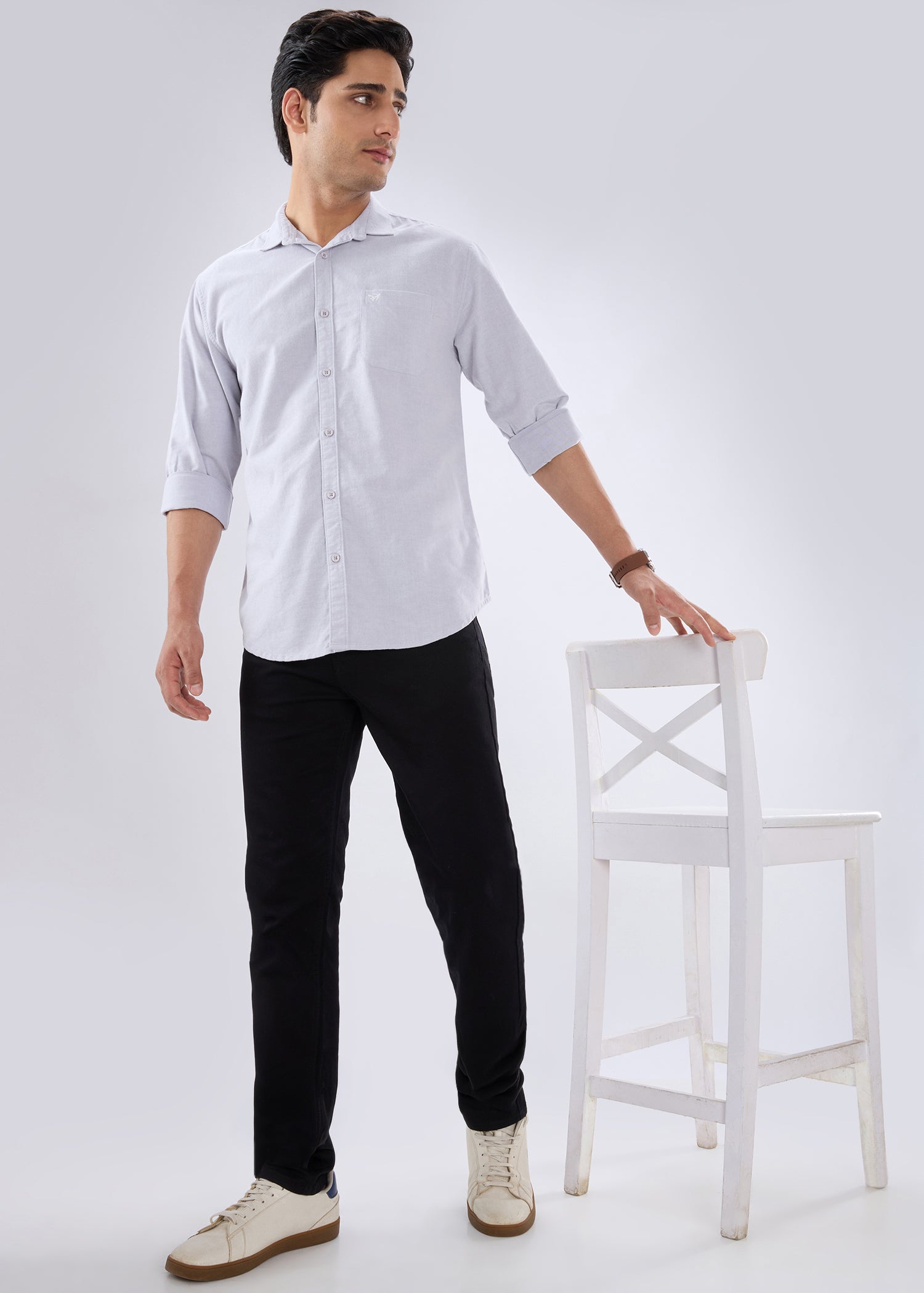 Stunner Solid Regular Fit Jeans: Black