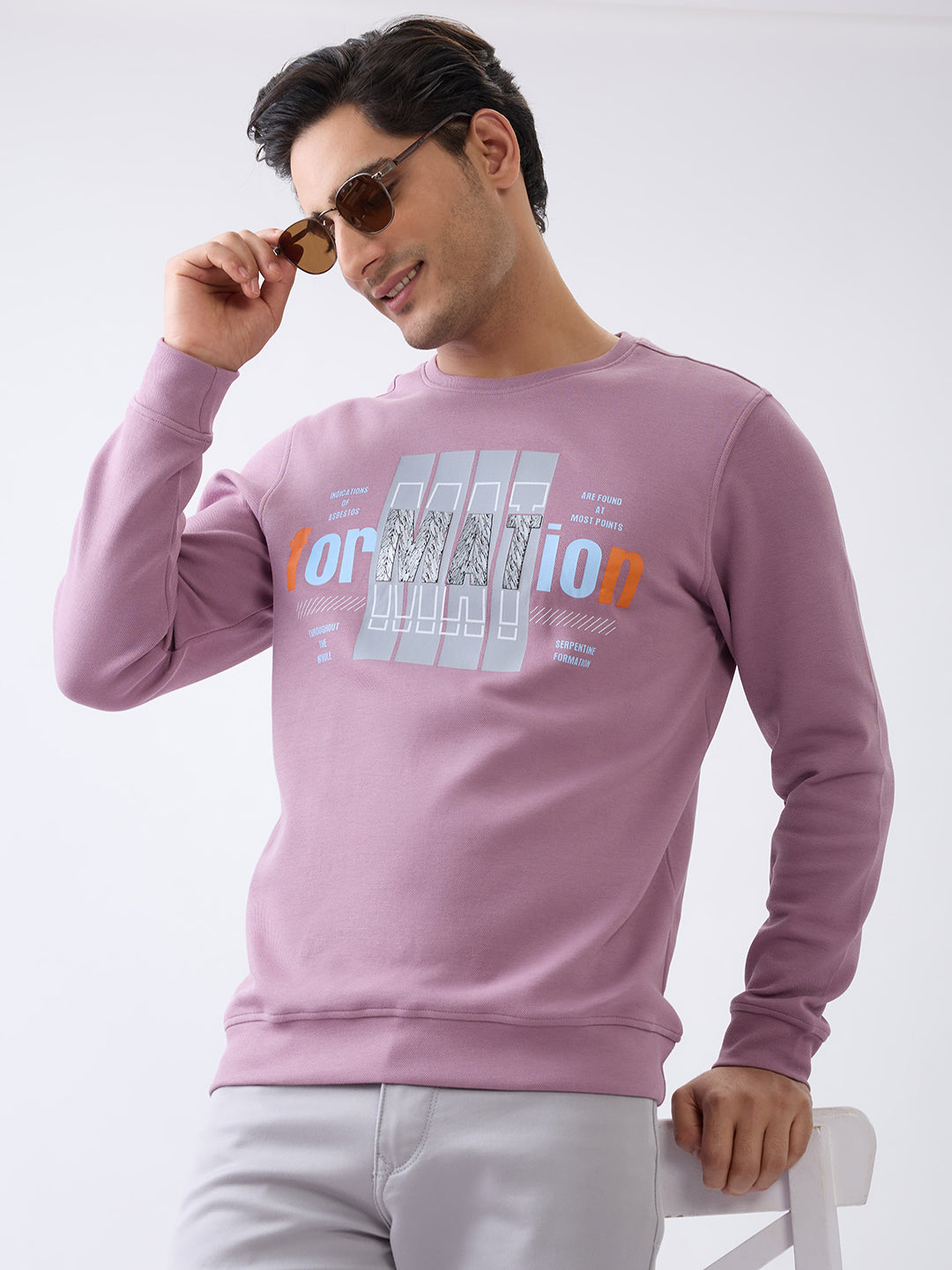 Formation Graphic Fitted T-Shirt: Onion