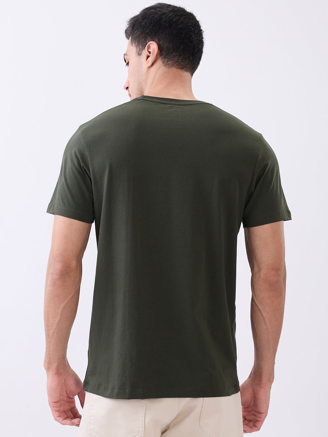 Arch Solid Half Sleeve T-Shirt