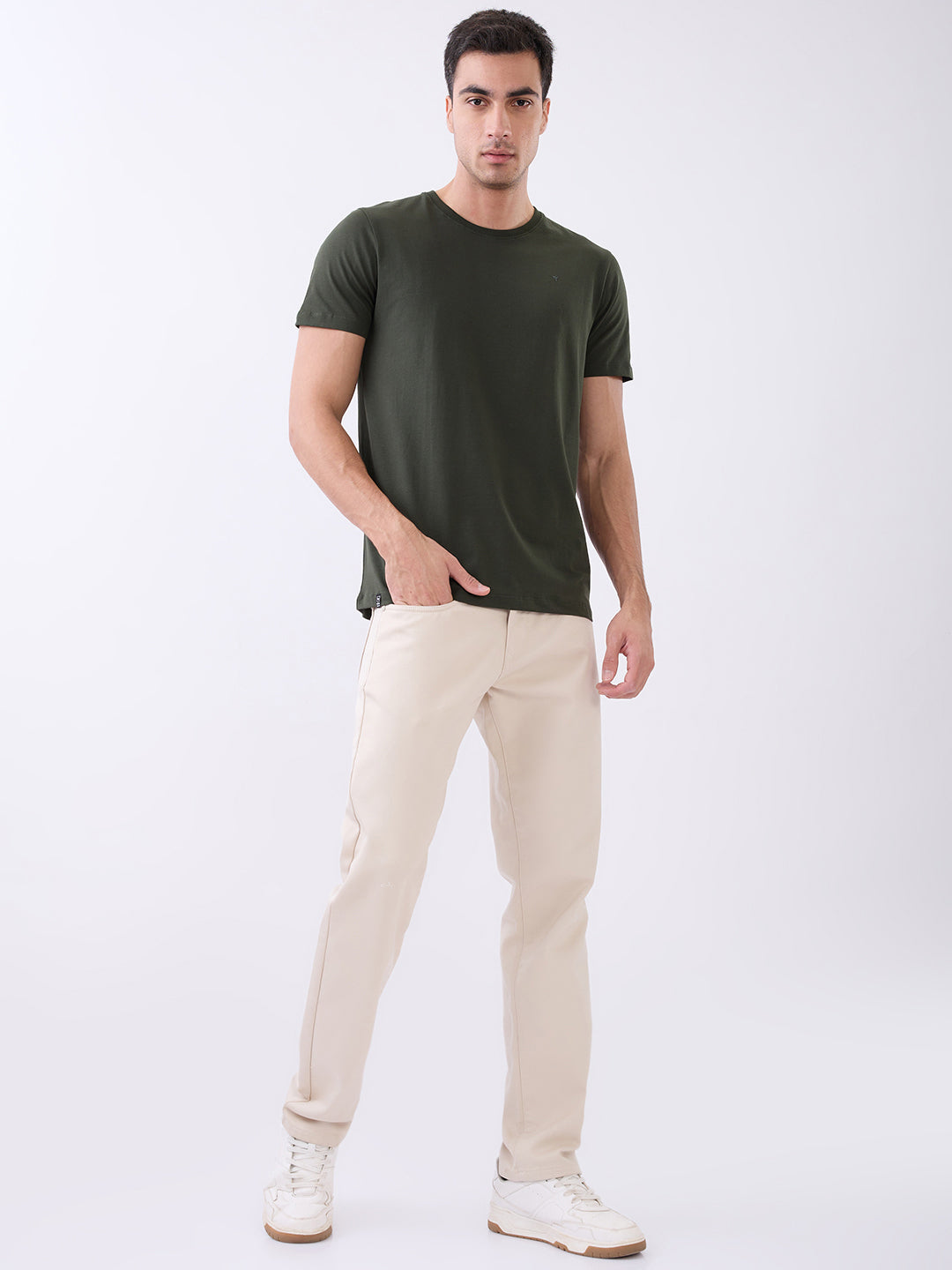 Arch Solid Half Sleeve T-Shirt