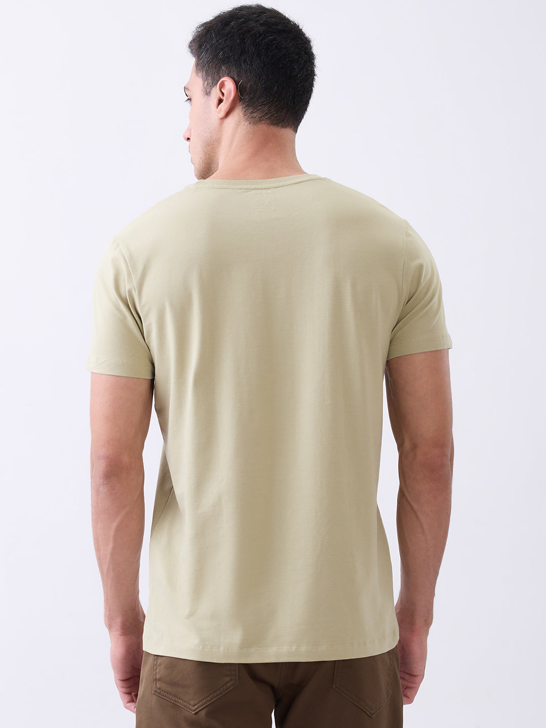 Arch Solid Half Sleeve T-Shirt
